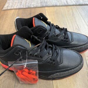 NEW Black w/ Orange Men's Shoe Sz. 12